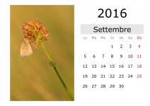 Calendar - September 2016 (Italian)