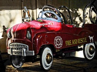 Large Toy Fire Engine Truck