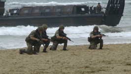 Marines On The Beach