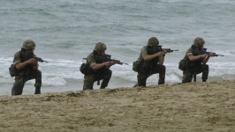 Marines Taking Aim