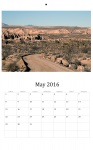 May 2016 Wall Calendar