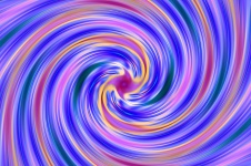 Multi-coloured Swirl
