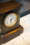 Old Wooden Table Clock