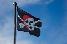 Pirate Flag In The Sky