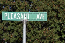 Pleasant Ave. Street Sign