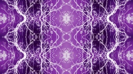 Purple Lacy Pattern