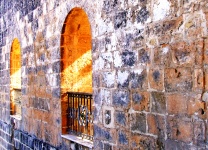 Stone Wall & Arches