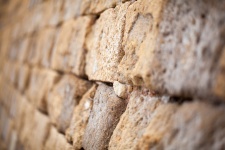 Stone Wall In Angle