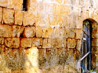 Stone Wall, Window & Door