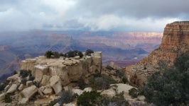 Stormy Grand Canyon