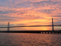 Sunrise Over Bay Bridge
