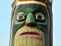 Totem Pole Face #2