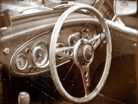 Vintage Car Interior