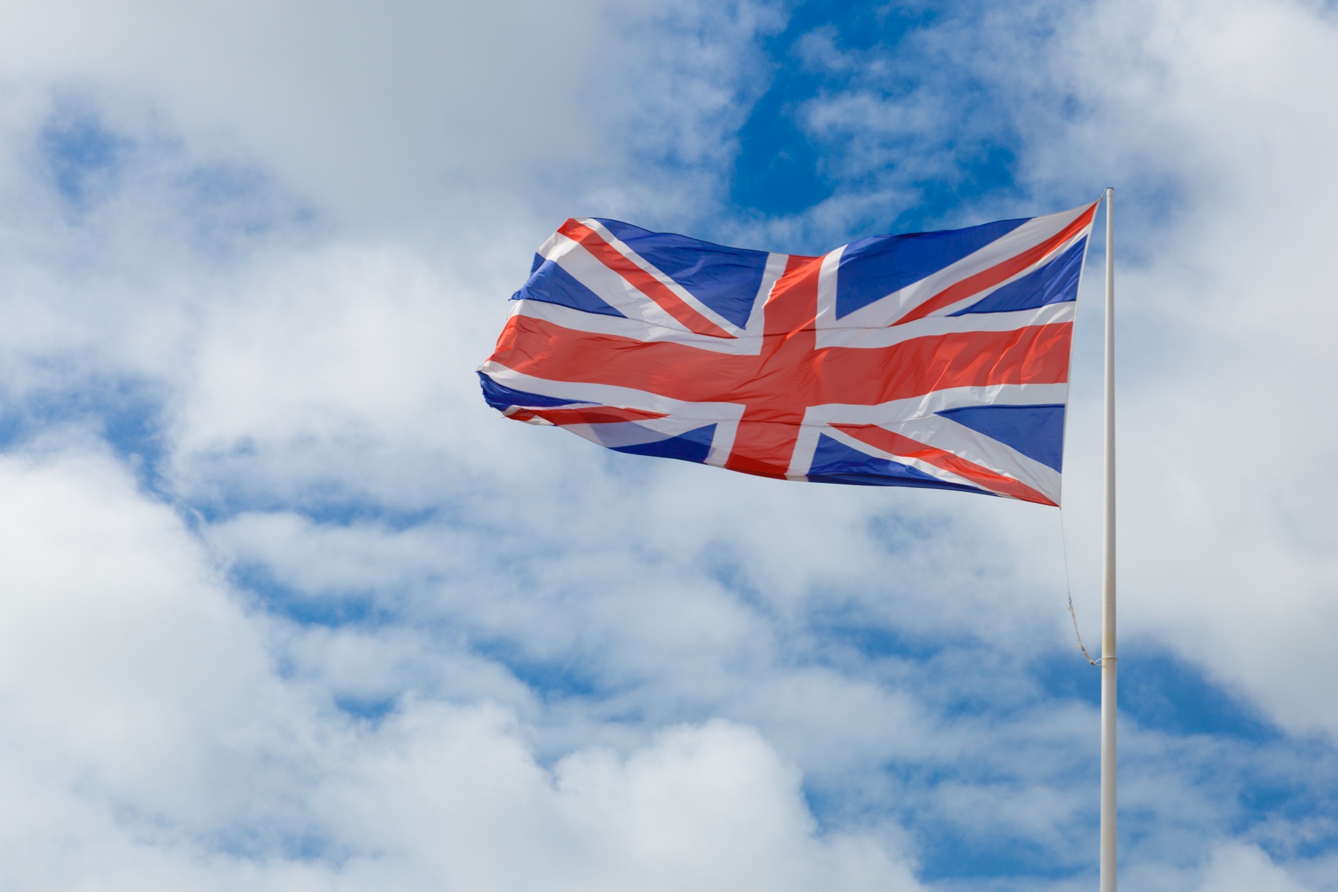 British Flag In The Sky Free Stock Photo - Public Domain Pictures