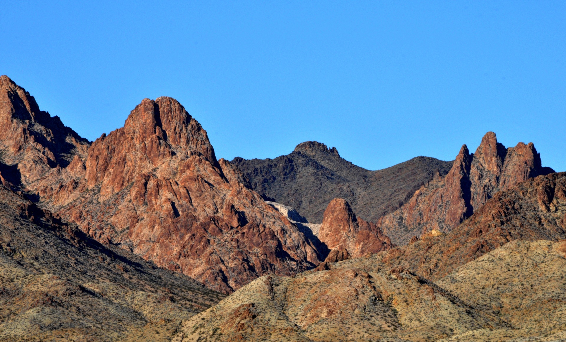 Desert Mountains Landscape