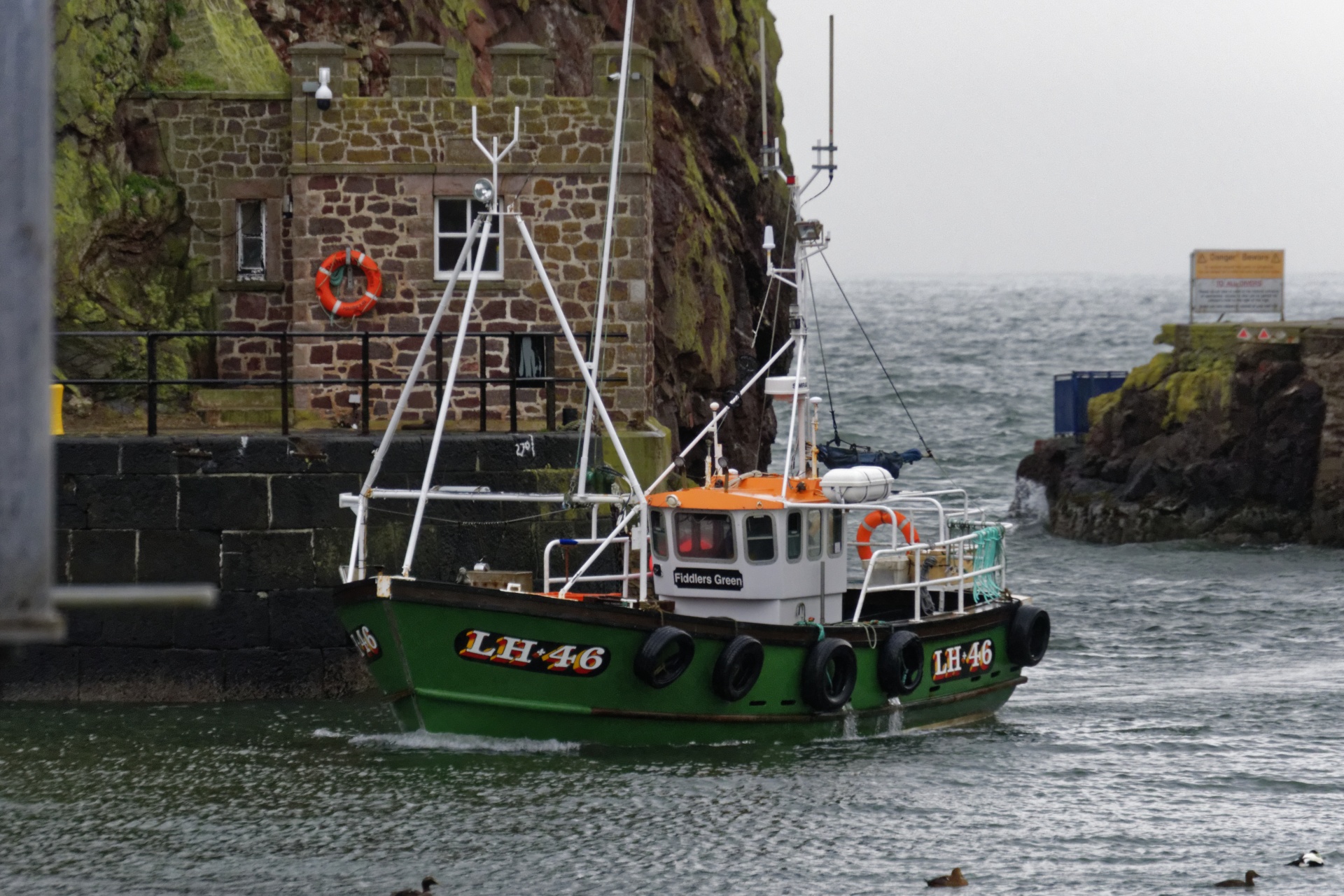 Fishing Boat In Harbour