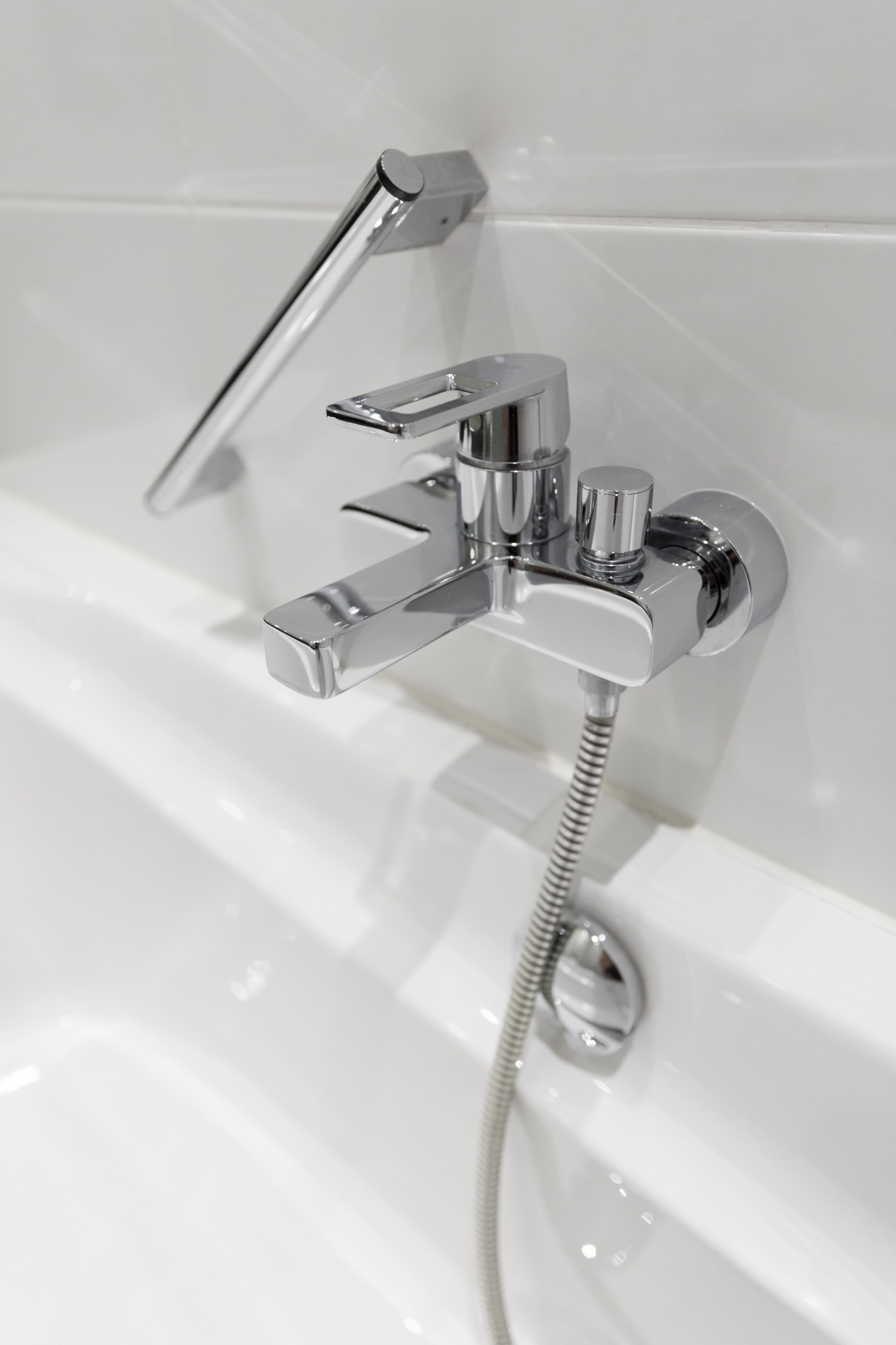 Modern  stainless steel water tap