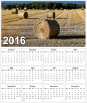2016 Hay Calendar