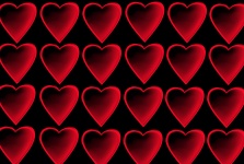 Abstract Heart Background Pattern
