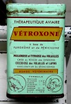 Antique Vetroxone Tin
