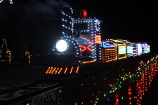 Christmas Lights Train