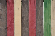 Colored Fence Background