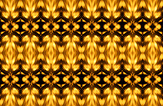 Gold And Black Flush Pattern