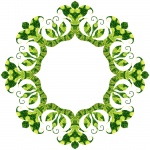 Green Decorative Frame