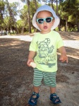 Little Boy In Sunglasses