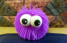 Purple Eyeballs Toy