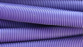 Purple Plumbing Tubing Pipes