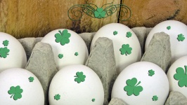 St. Patrick's Day Eggs