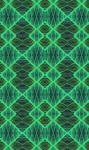 Translucent Green Diamond Pattern