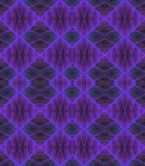 Translucent Purple Diamond Pattern