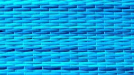 Turquoise Straw Weave Background