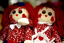 Valentine Rag Dolls