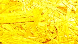 Yellow Wood Shavings Background
