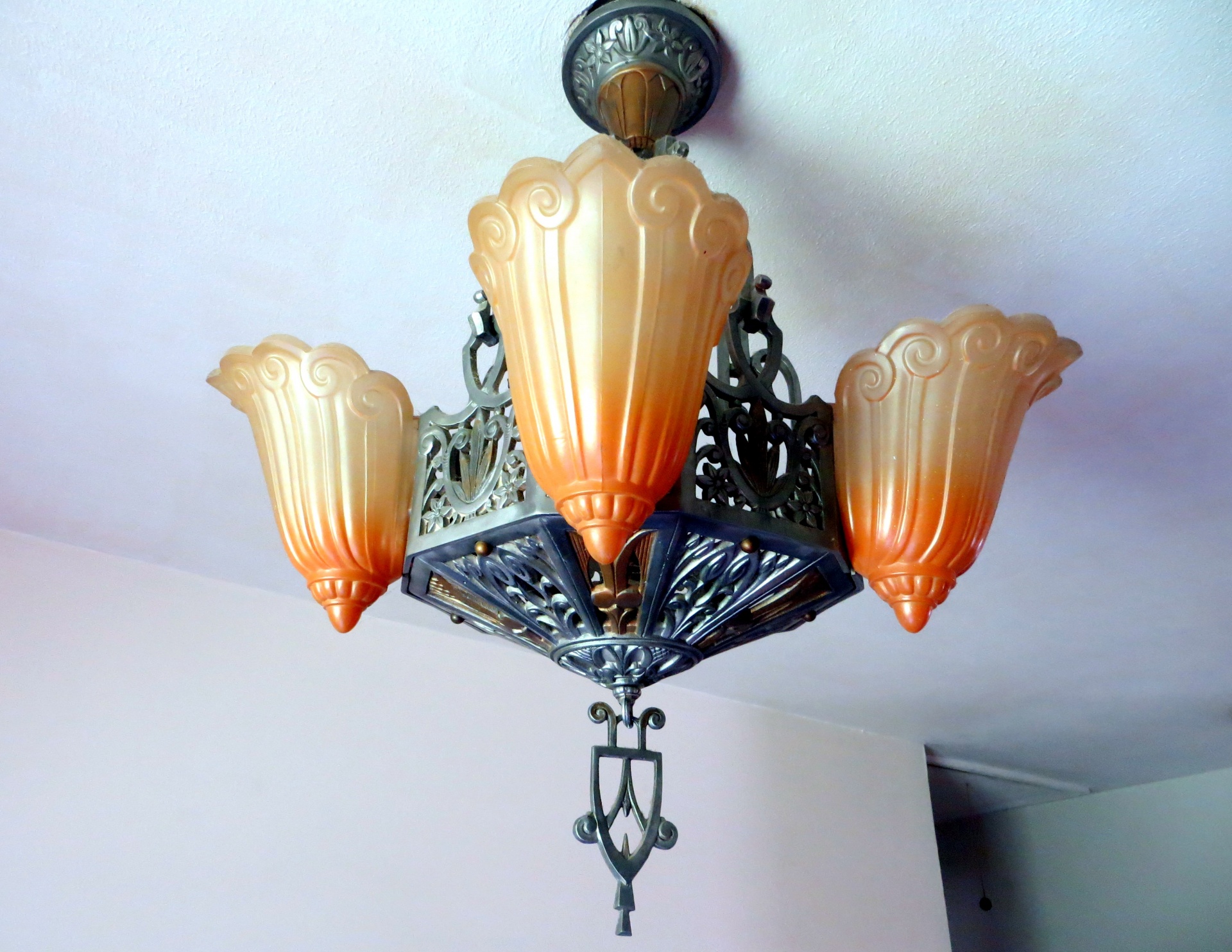 Antique Ceiling Victorian Light