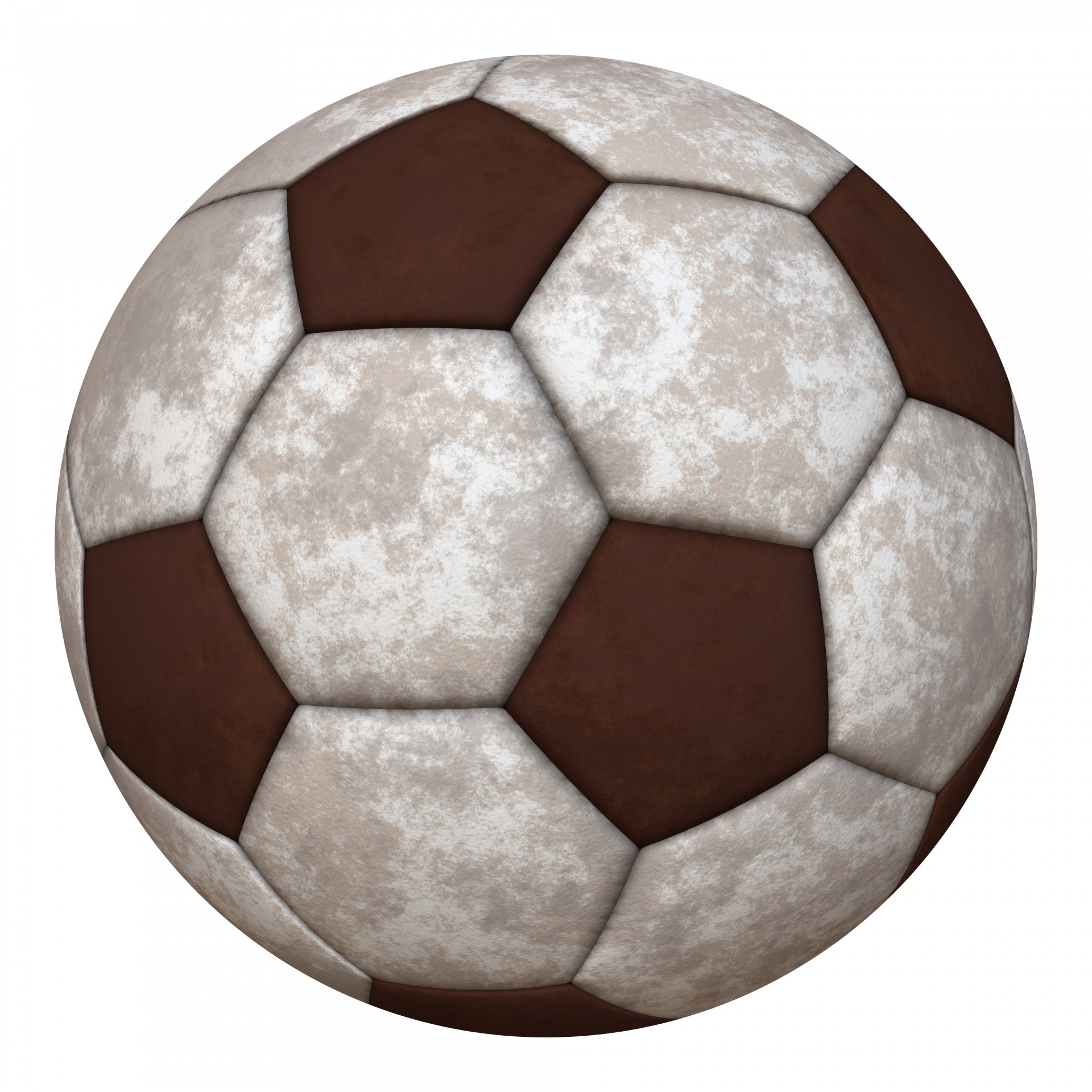Brown Soccer Ball