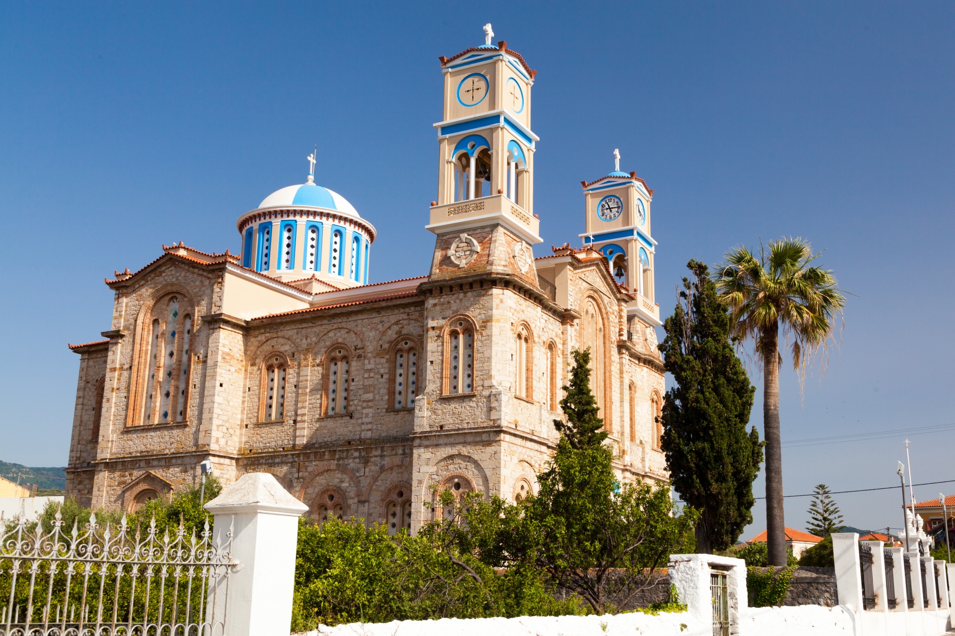 Beautiful Greek church