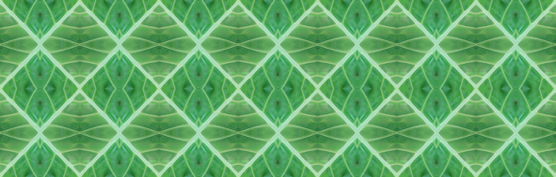 Green Diamond Pattern