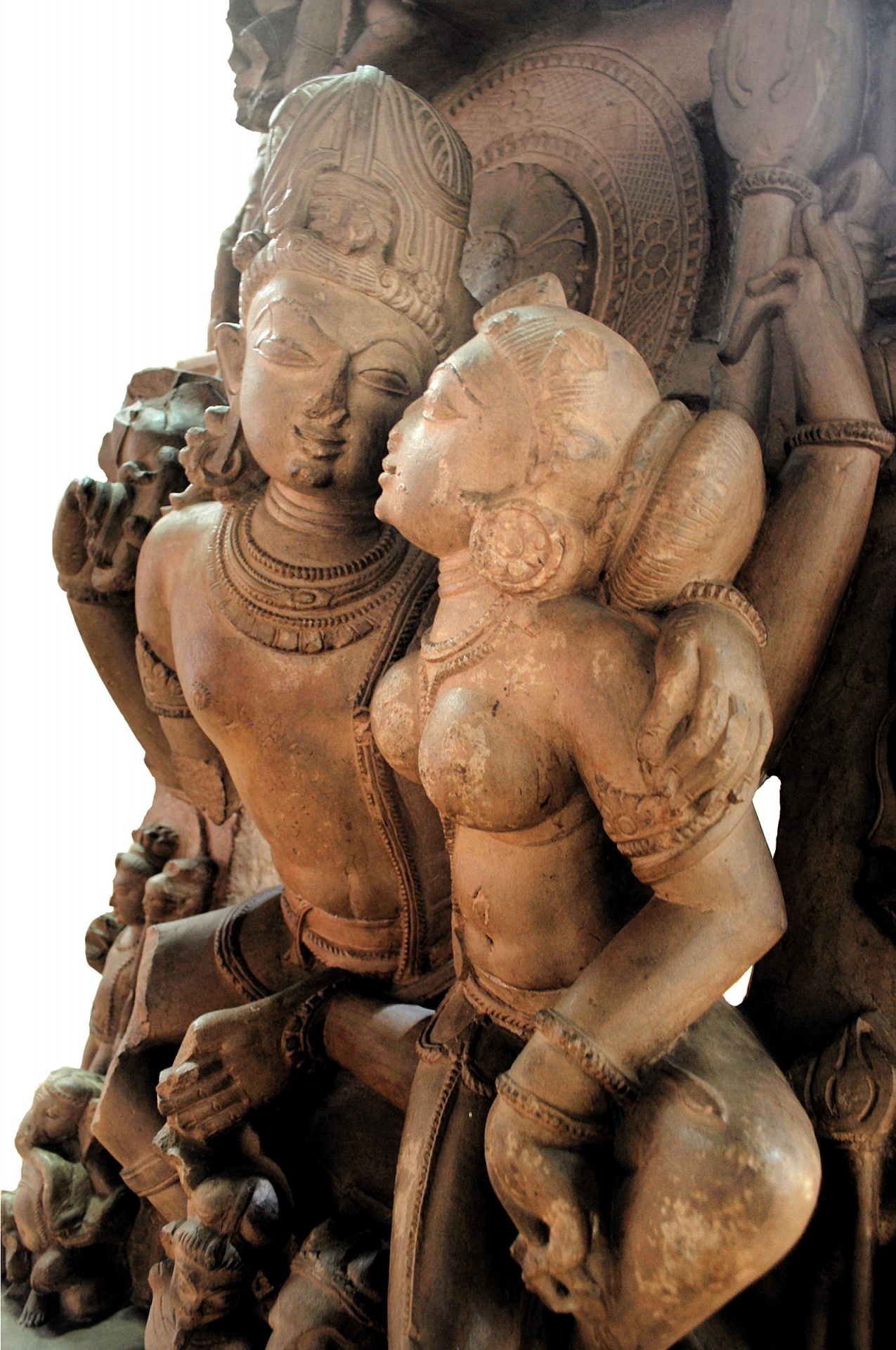 Lord Vishnu And His Consort