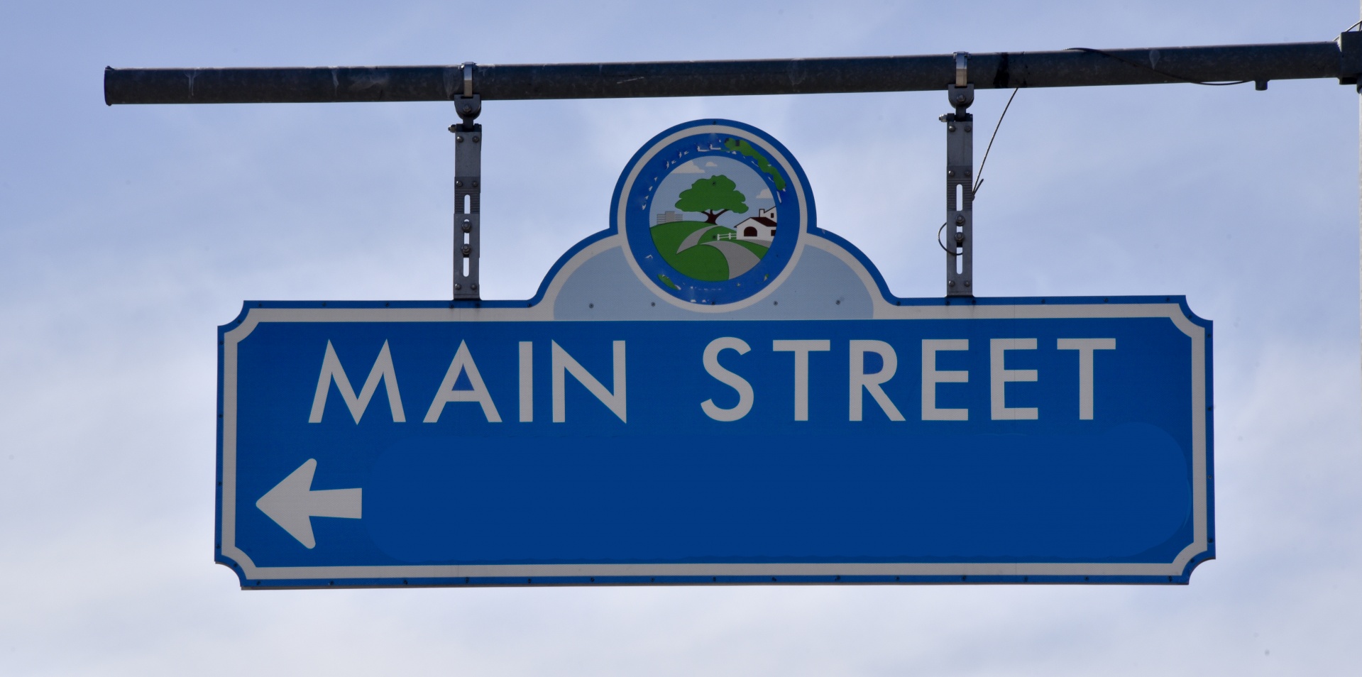 Sign says Main Street