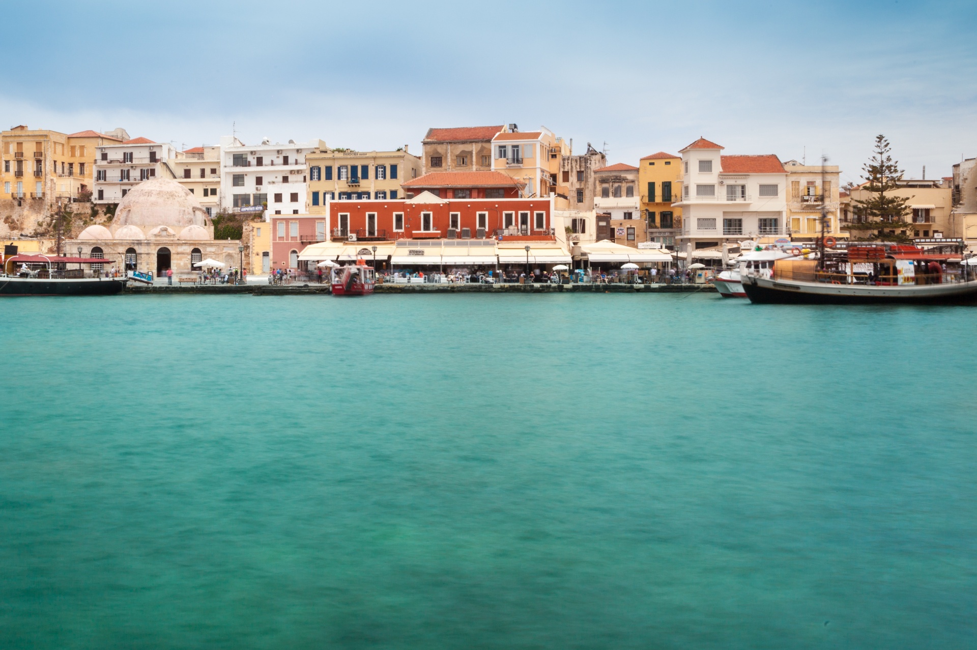 Old Venetian Harbor in Chania, Crete