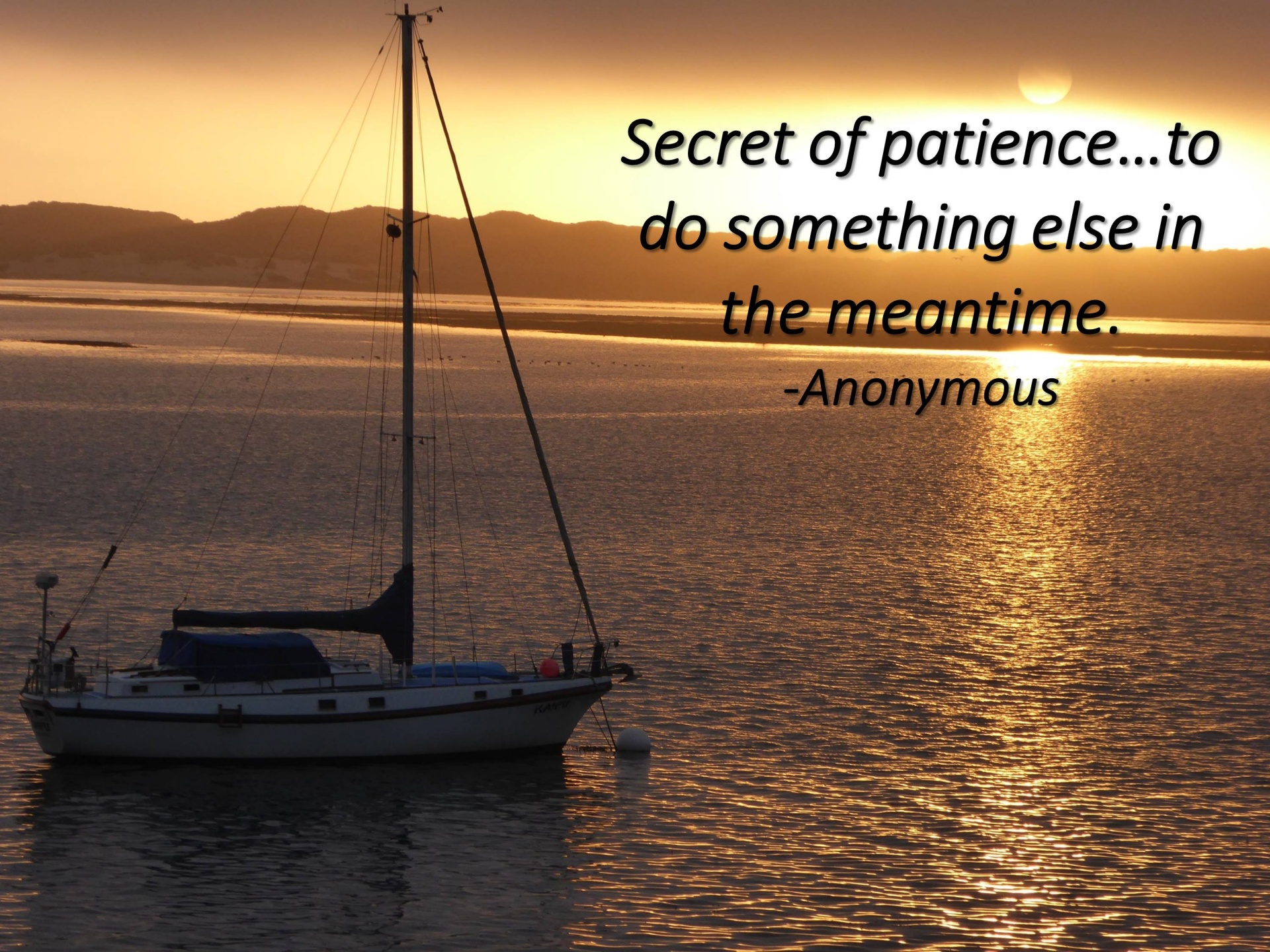Picture Quote About Patience