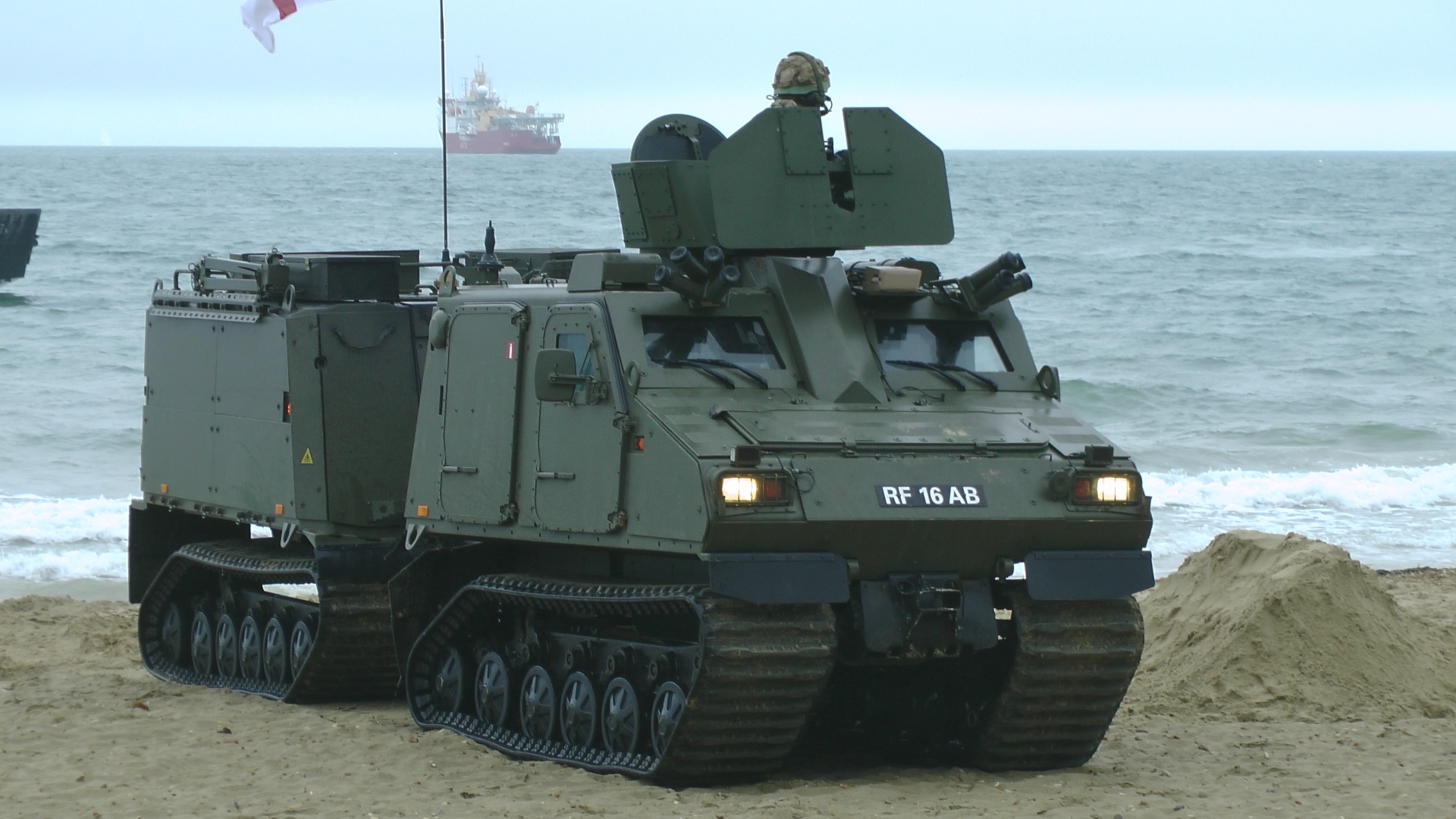 Royal Marines Viking Armoured Vehicle