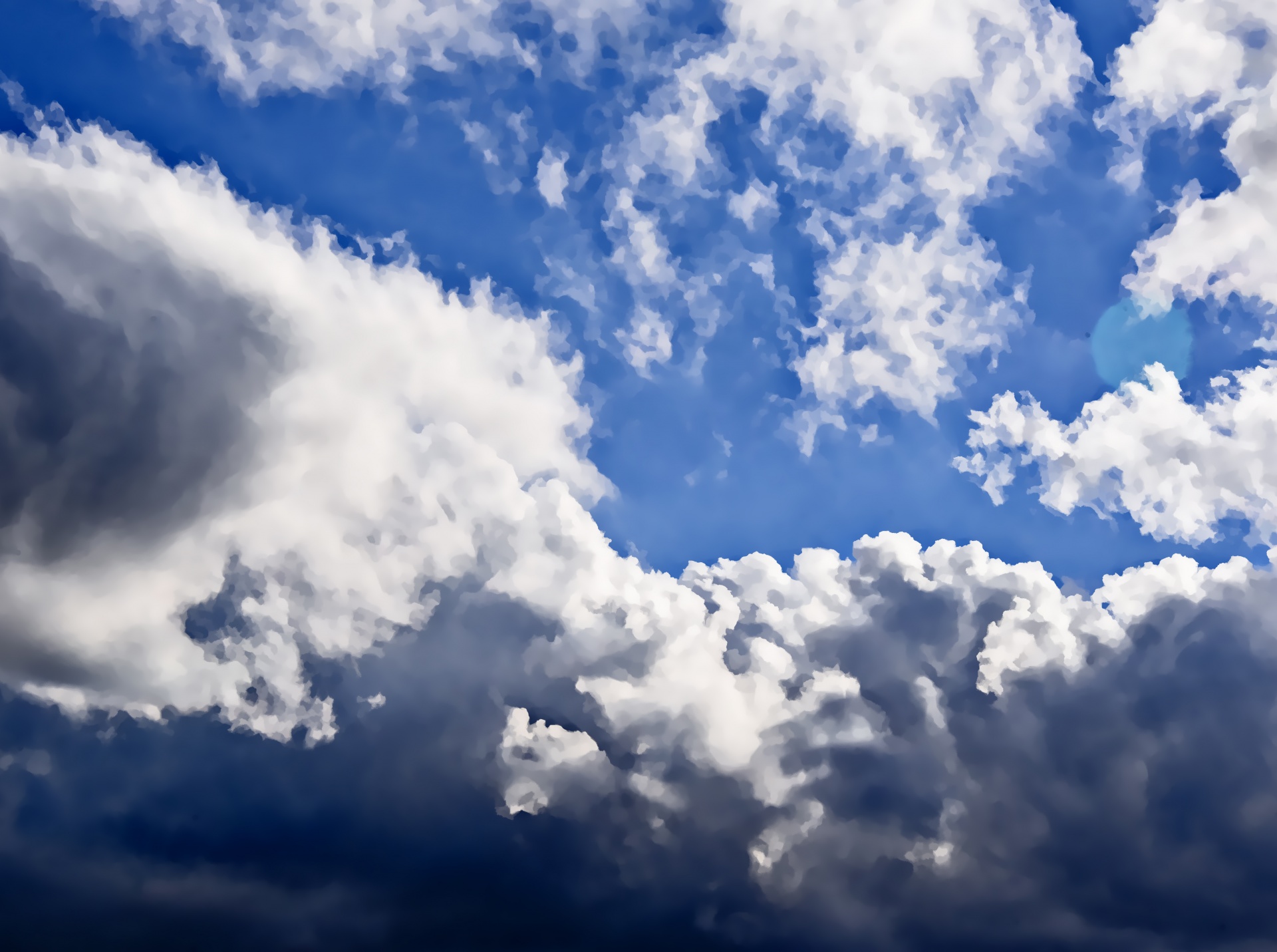 Sky Full Of Clouds Free Stock Photo - Public Domain Pictures