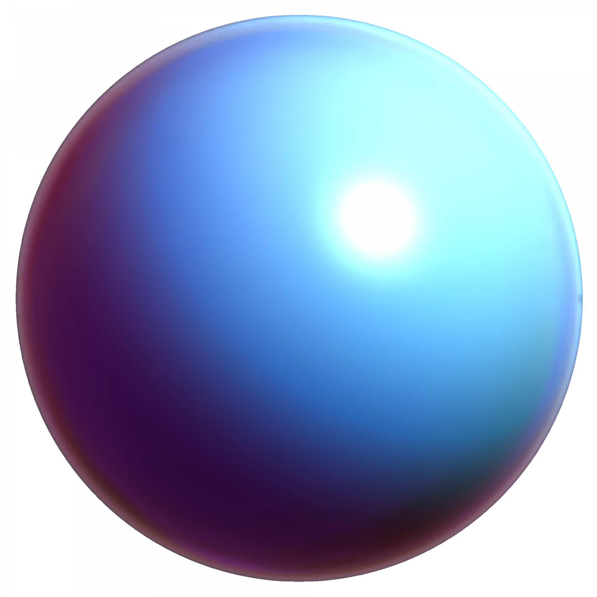 Violet Blue Ball