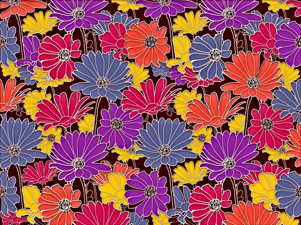 Floral Pattern Background 52 Free Stock Photo - Public Domain Pictures