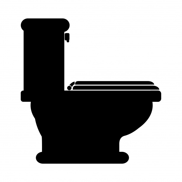 WC Silhouette Clipart Kostenloses Stock Bild - Public Domain Pictures